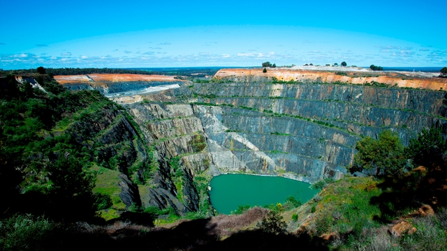 The Greenbushes Mine. The Greenbushes Mine.