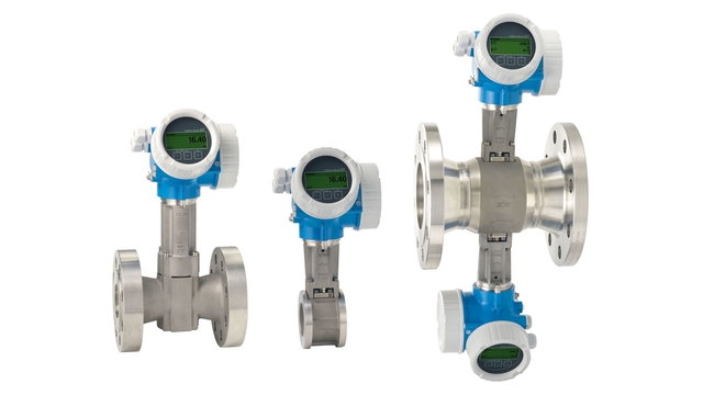 Prowirl vortex flowmeters from Endress+Hauser in different versions