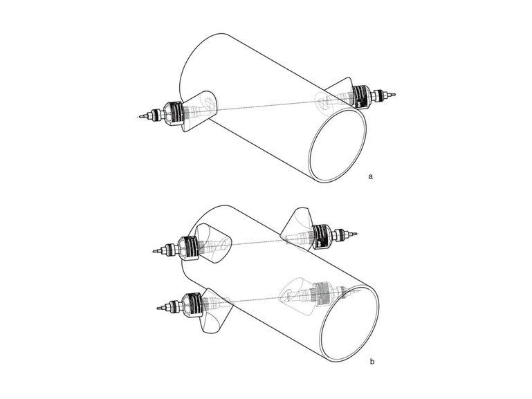 illustration of single-path and dual-path systems