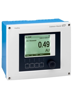 Liquiline CM44P is a multichannel transmitter for process photometers and Memosens sensors