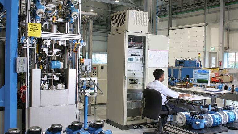 Endress+Hauser Flow India, Aurangabad, étalonnage