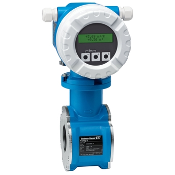 Débitmètre électromagnétique Proline Promag 10D pour les applications standard dans l'industrie de l'eau