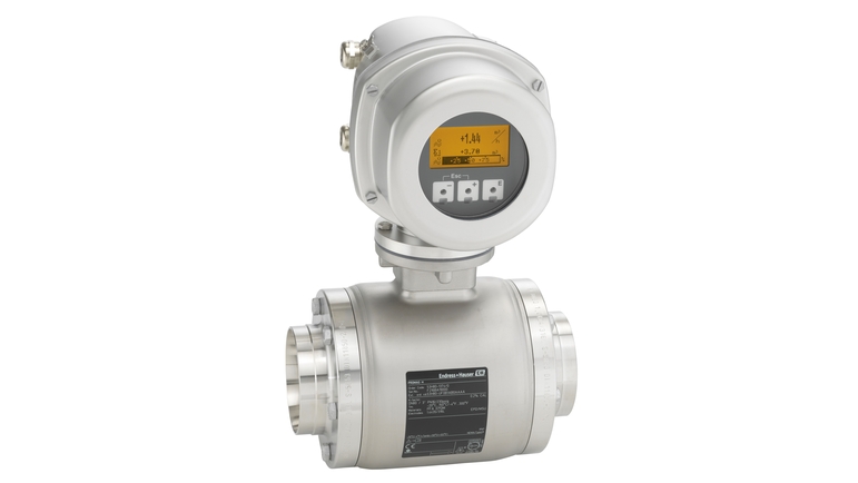 Promag H provides temperature, flow and conductivity measurement in one device