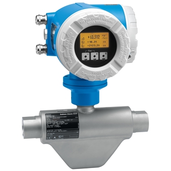 Photo du débitmètre Coriolis CNGmass DCI / 8DF pour la mesure du gaz naturel pour véhicules (GNV) Photo du débitmètre Coriolis CNGmass DCI / 8DF pour la mesure du gaz naturel pour véhicules (GNV)