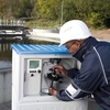 Prélèvement d'échantillons automatique dans une station d'épuration avec le préleveur Liquistation CSF48.