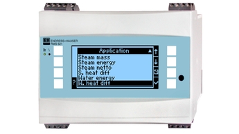 Calculateur d'énergie RMS621 pour l'établissement de bilans énergétiques industriels pour la vapeur et l'eau