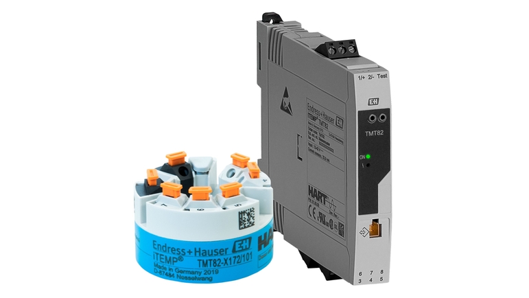 Transmetteur de température iTEMP TMT82 à 2 voies pour les zones explosibles et les applications SIL