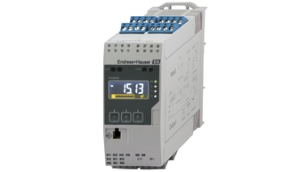 Process transmitter RMA42 with control unit, loop power supply, barrier and limit switch