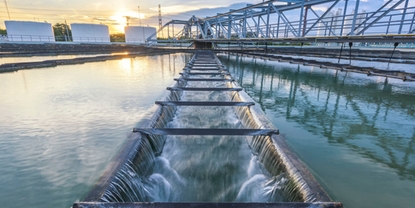 Water / Wastewater plant with a solution of Endress+Hauser
