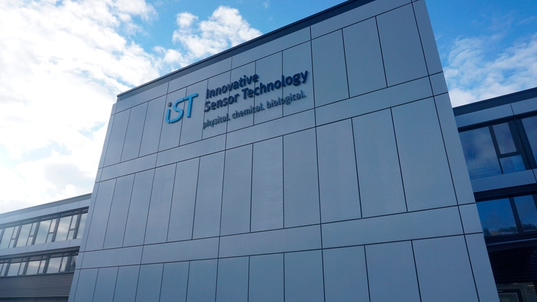 Le siège de l'entreprise Innovative Sensor Technology IST AG à Ebnat-Kappel, en Suisse