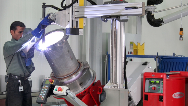 Endress+Hauser Flow India, Chhatrapati Sambhajinagar, welding measuring tube