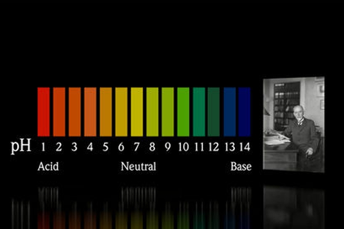Animation explaining the pH measuring principle