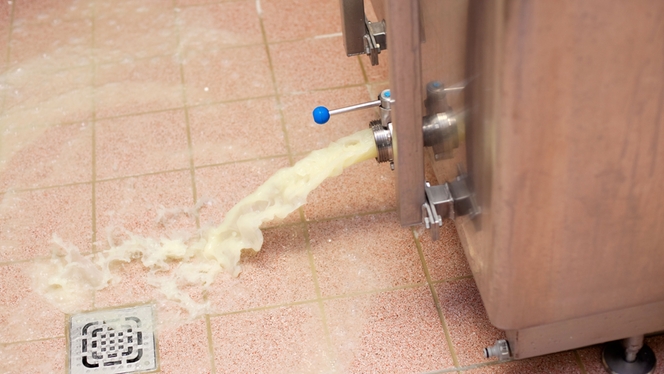 Product loss in dairy processes