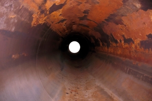 Corrosion dans un pipeline de gaz naturel