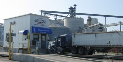 Usine de biocarburant Louis Dreyfus Commodities à Claypool, Indiana U.S.A.