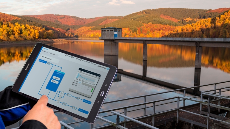 With Netilion, entire water networks can be monitored, optimized 24/7 from any screen, anywhere