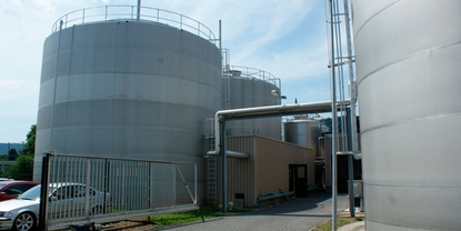 Traitement durable des eaux usées dans l'usine de transformation laitière d'Emmi à Dagmersellen, en Suisse