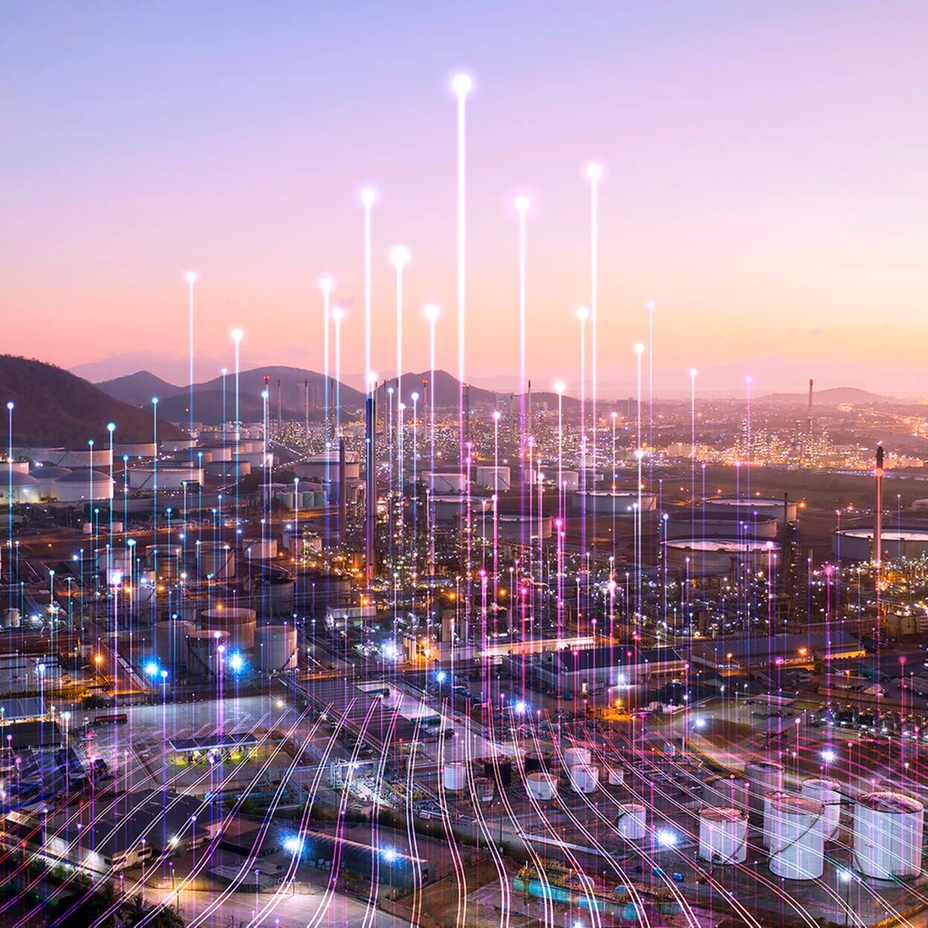 Connecting chemical plant assets optimizes performance and maintenance processes.