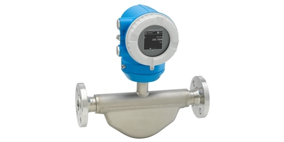 Picture of Coriolis flowmeter Proline Promass K 10 for multivariable measurement in utilities