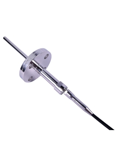 Product picture Flanged Raman Rxn-40 probe side view aiming up left