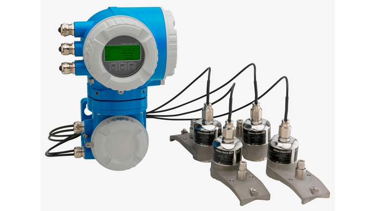 Endress+Hauser expands ultrasonic clamp-on measurement with new FlowDC function