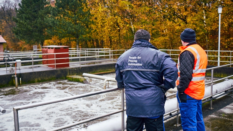 Solution d'automatisation Liquiline Control pour les process d'aération