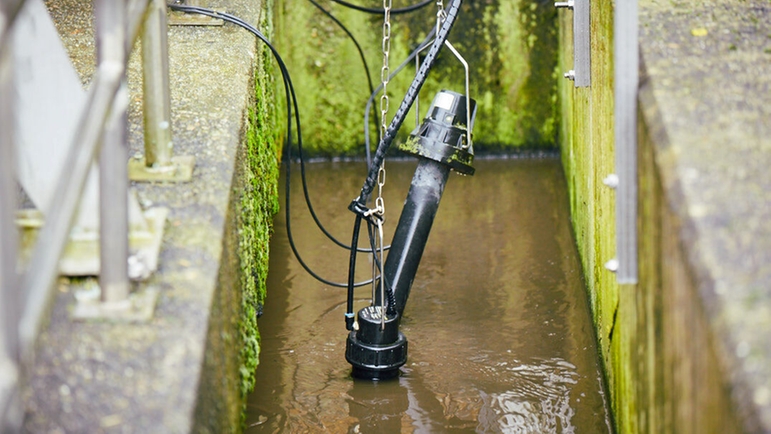Capteur numérique d'ammonium et de nitrate pour la mesure directe dans le bassin d'aération
