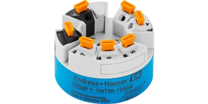 iTEMP Transmetteur de température pour tête de sonde TMT86 avec Ethernet APL