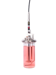 Sonde Rxn-10 avec bio-optique multiusages et bio manchon dans un bioréacteur de table pour les sciences de la vie