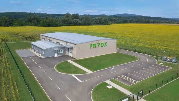 Usine de pointe de Phyox pour la production de microalgues.