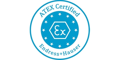 ATEX certified instruments with intrinsic safety, explosion protection and increased safety