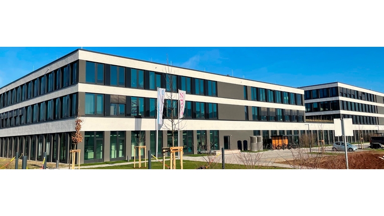 Außenansicht Hauptsitz der Endress+Hauser BioSense GmbH, FRIZ Freiburger Innovationszentrum