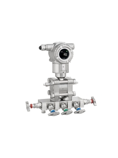 Deltabar PMD50, manifold monté, boîtier en inox